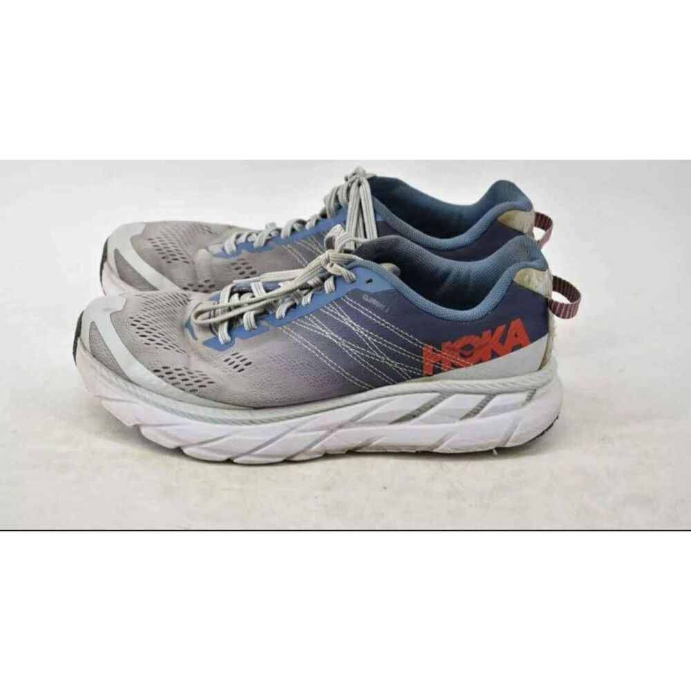 Hoka One One Clifton 8  Running Tennis Shoes Sneakers Women Size 9D or Men 7.5